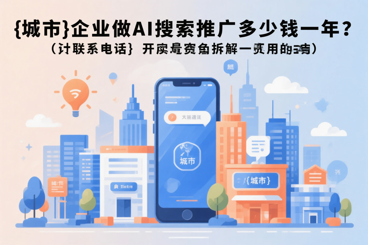 西宁企业做AI搜索推广多少钱一年?真实费用拆解
