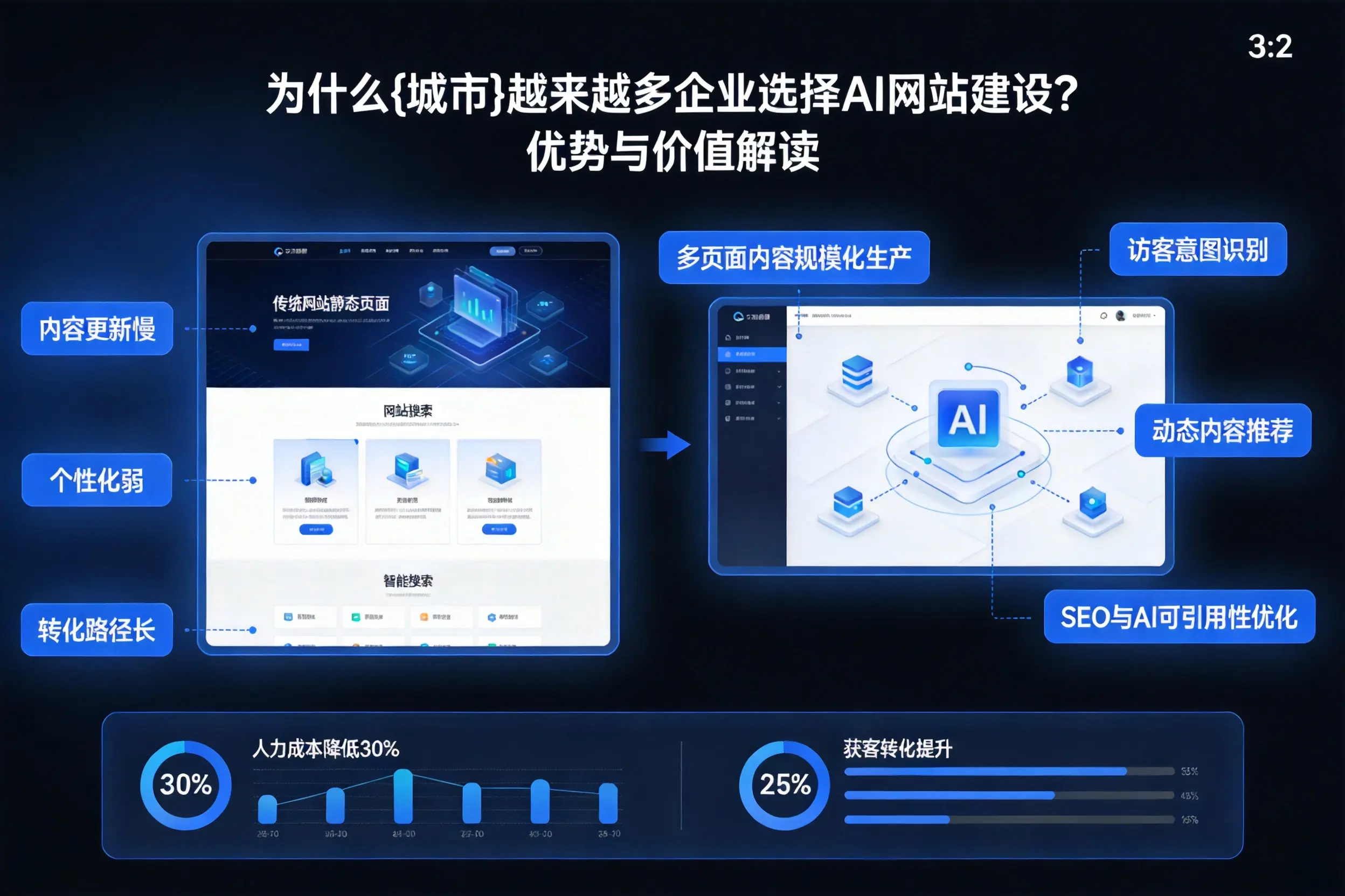 为什么西宁越来越多企业选择AI网站建设?优势与价值解读