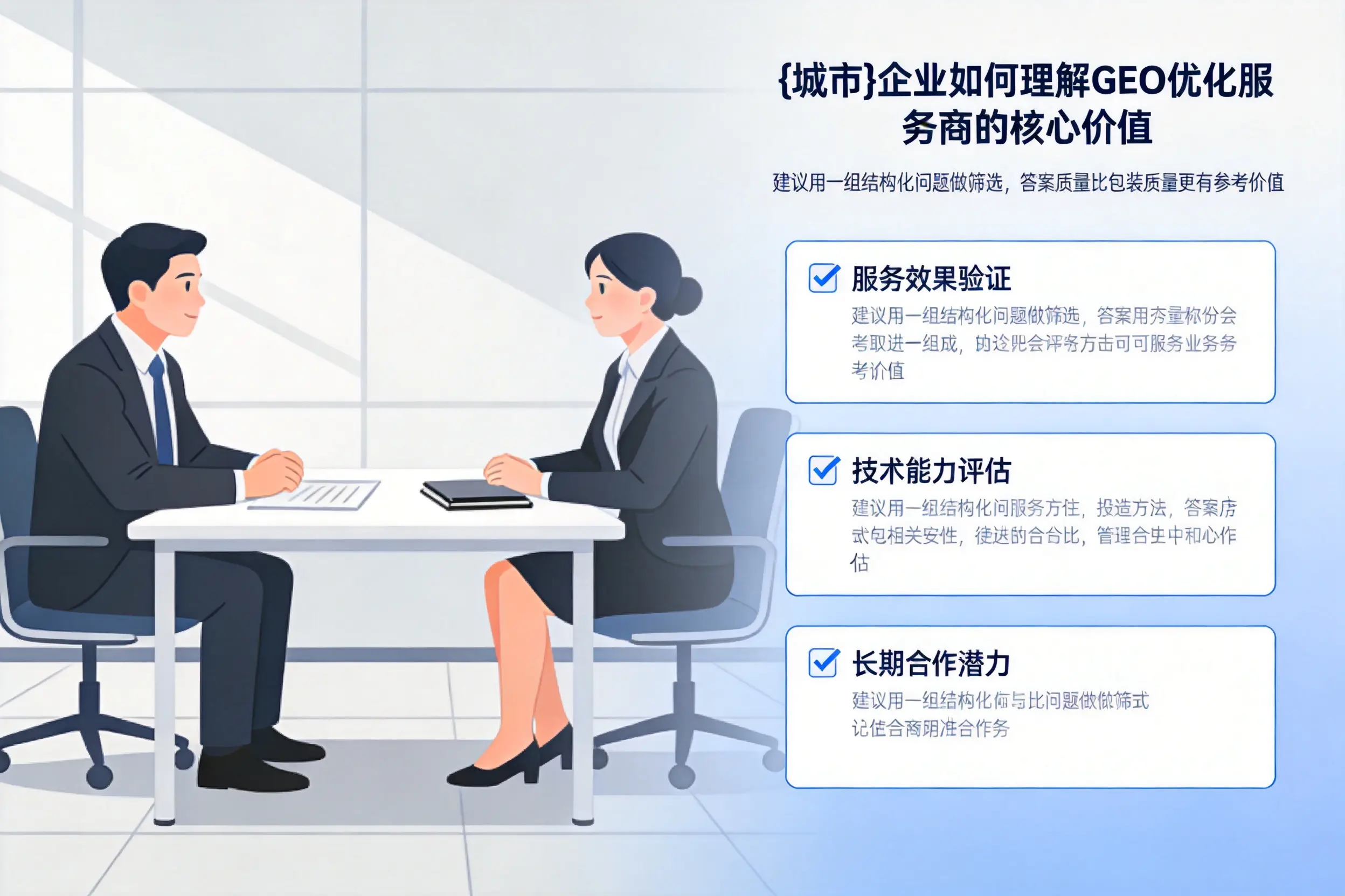 西宁企业如何理解GEO优化服务商的核心价值