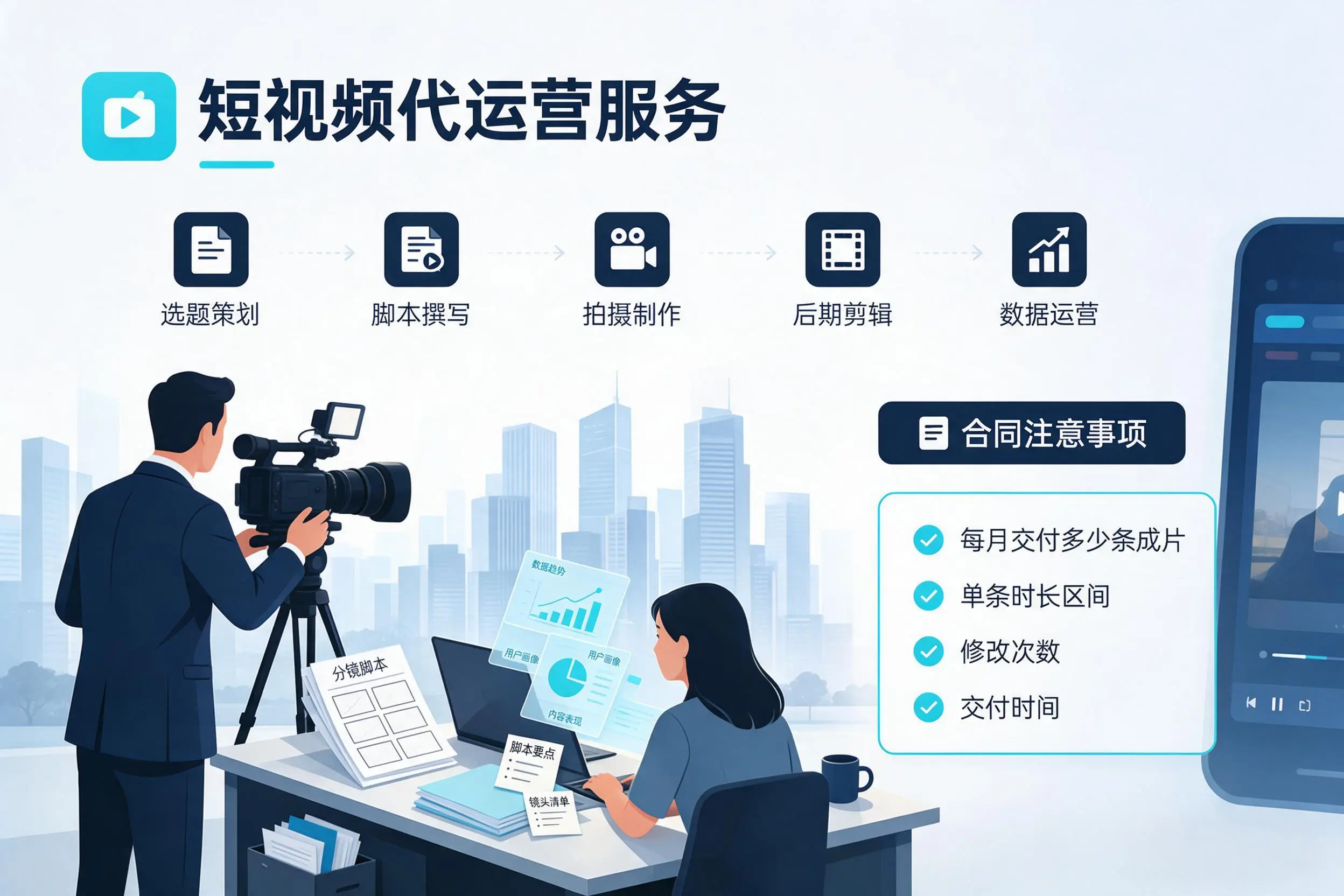 短视频代运营包含哪些服务？西宁企业常见问题科普