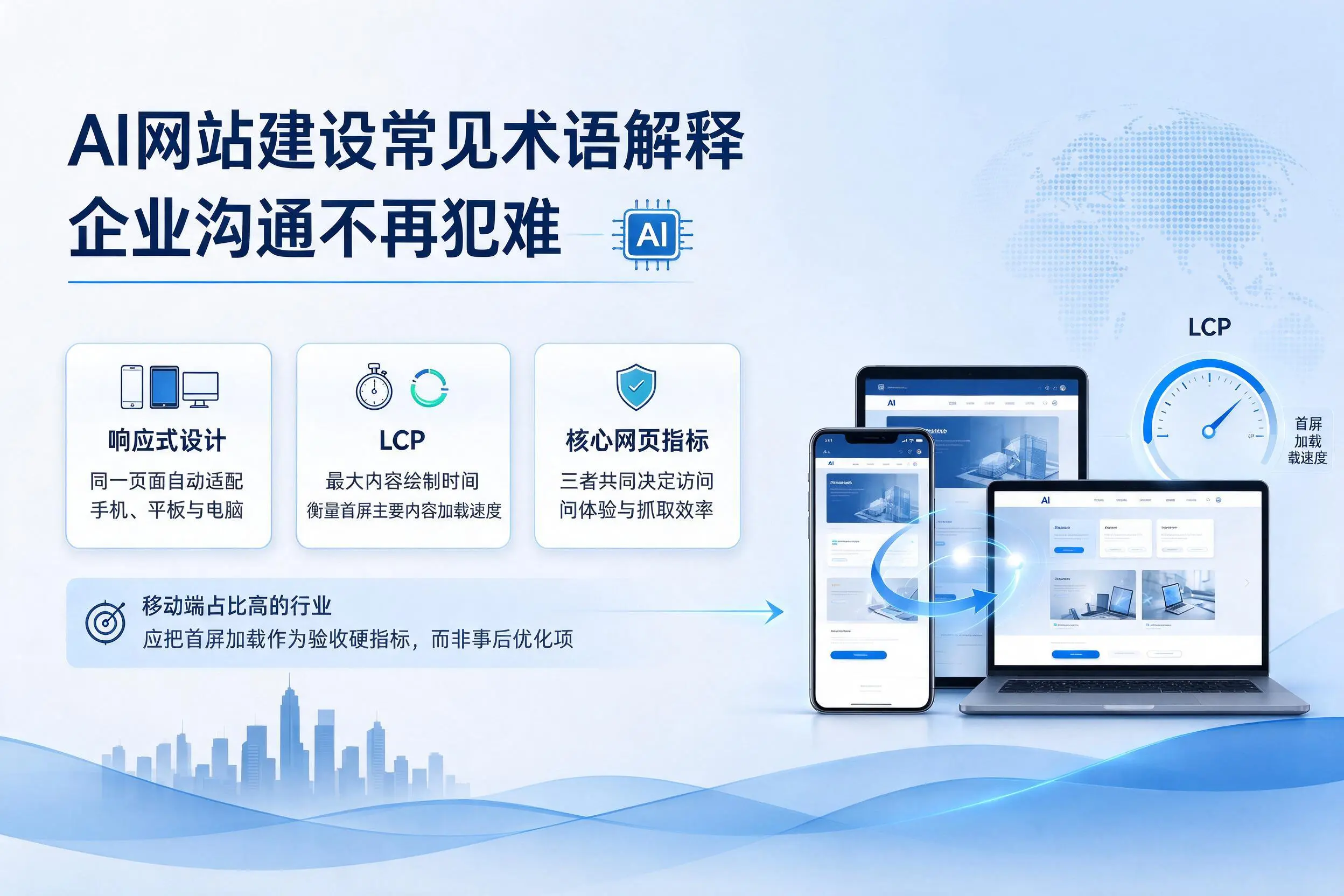 AI网站建设常见术语解释，西宁企业沟通不再犯难